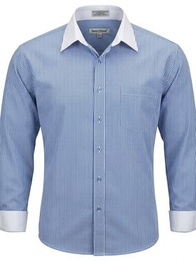 Daniel Ellissa Royal Purple Dress Shirt - Size 19 1/2 36-37